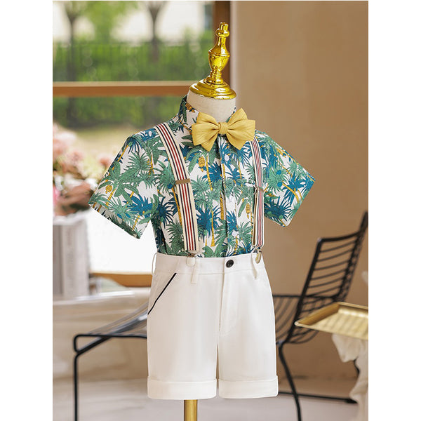 Needles S/S One-Up Shirt Floral Jacquard Off White – Neighbour