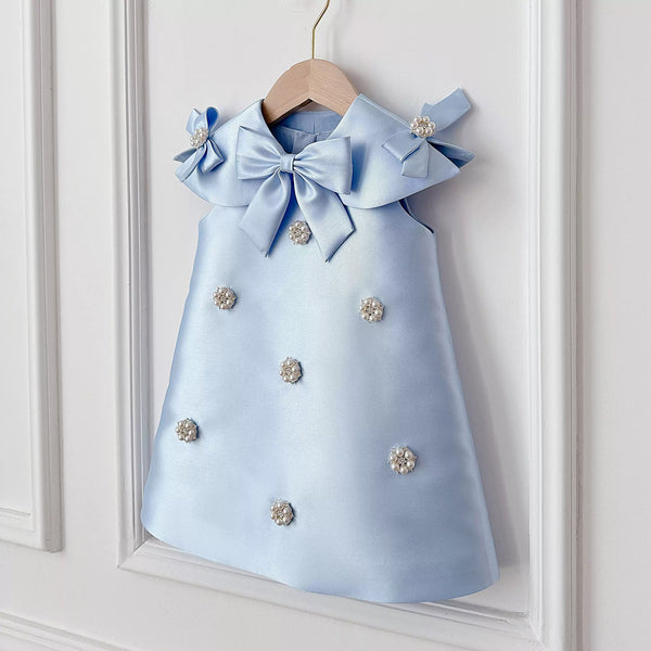 Toddler Beauty Pageant Dress Fluffy Beads Princess Dress First Communion Dresses main image 1