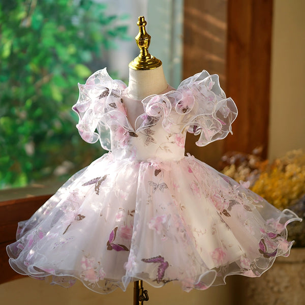 Birthday Angel Dress For Baby Girl Girls Rainbow Dresses Kids