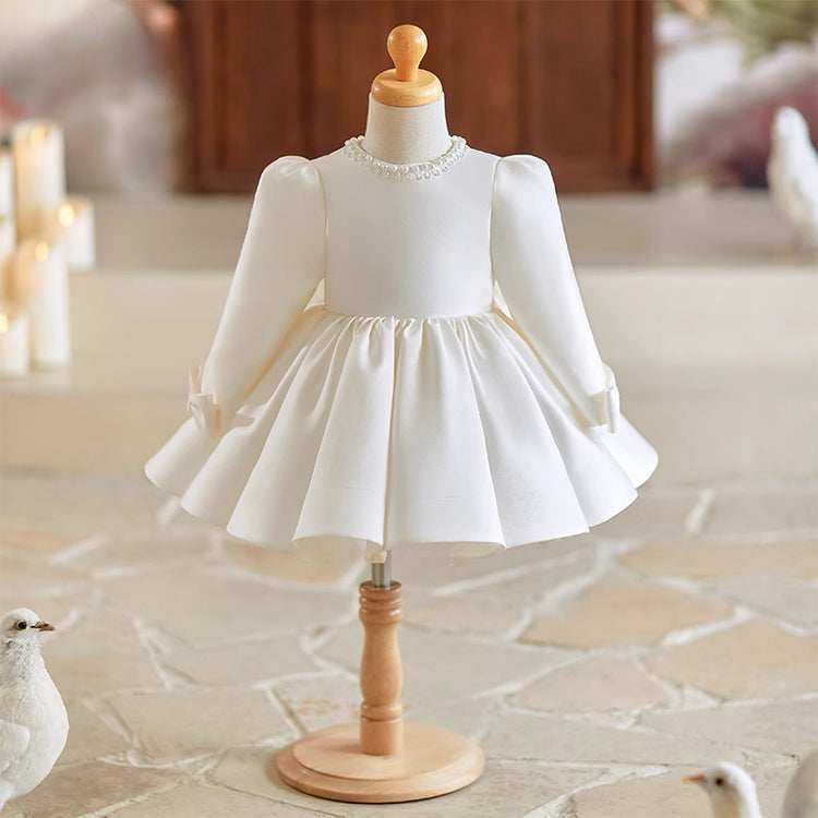 Baby's First Birthday Dress Flower Girl Wedding Fluffy Princess Dress