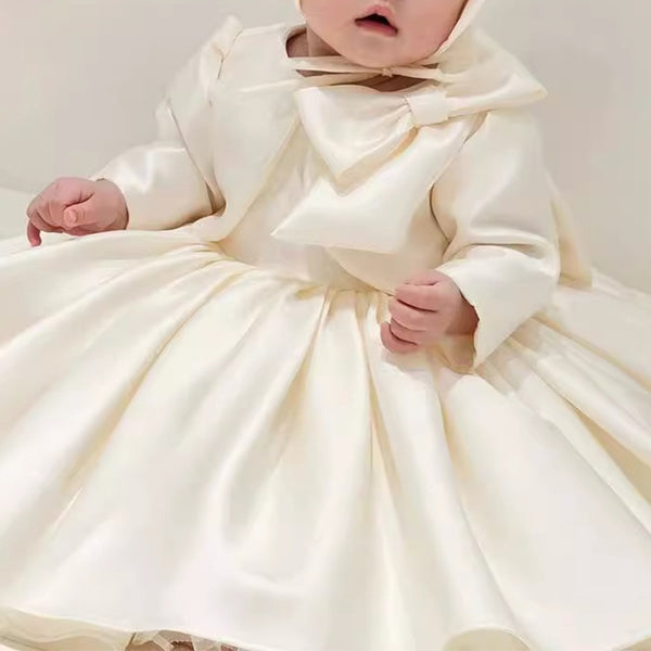 cream dress baby girl Confetti Bodice Baby Dress