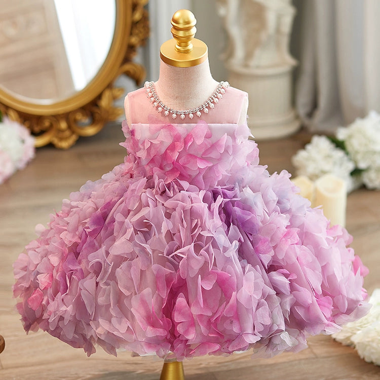 Cute Baby Girl Birthday Dress Girl Party Princess Dress Flower Girl Wedding Dress