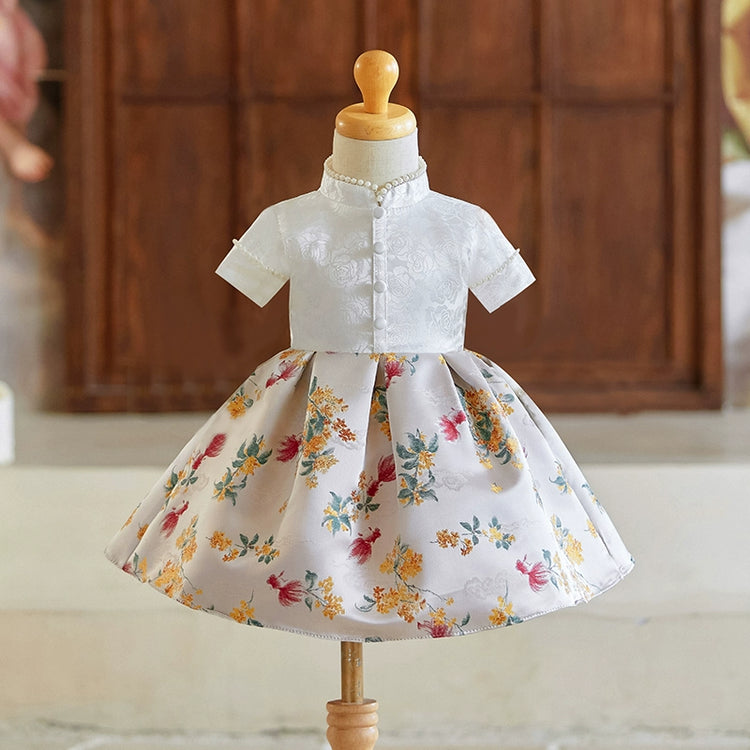 Girls Toddler Prom Dress Baby Birthday Princess Dress Girls Formal Dress