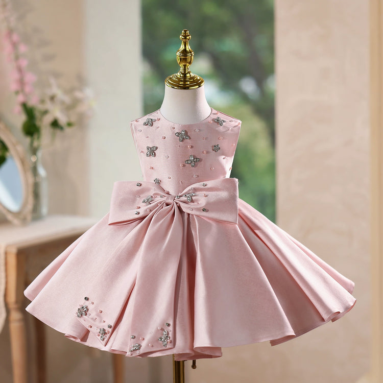 Girls Pageant Dress Flower Girl Wedding Dress Girl Birthday Princess Dress