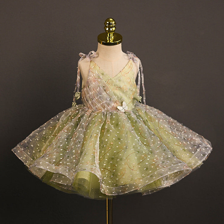 Cute Children's Birthday Dress Flower Girl Wedding Princess Dress