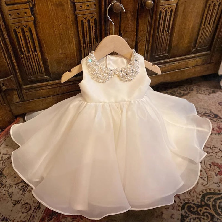 Flower Girl Puff Wedding Dress Children's Birthday Princess Dress