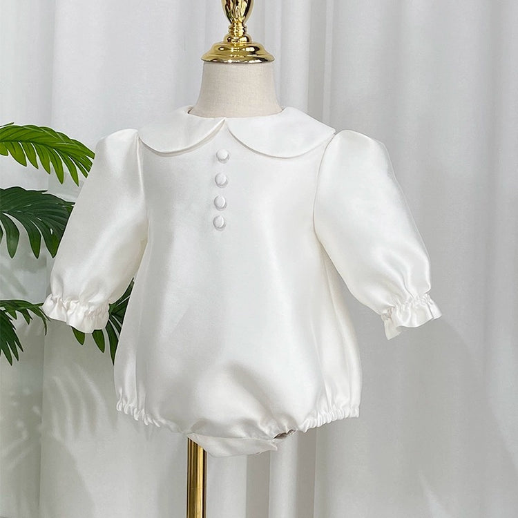 Baby Girl's First Birthday Dress Long Sleeve Hundred-day Dress