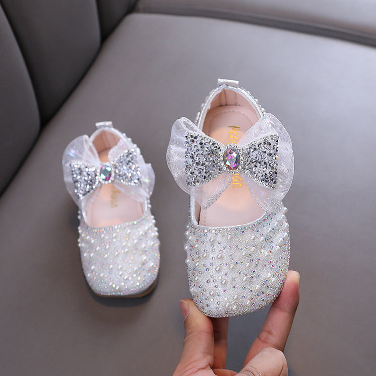 Cute Baby Girl Flower Girl Performance Girls Princess Shoes