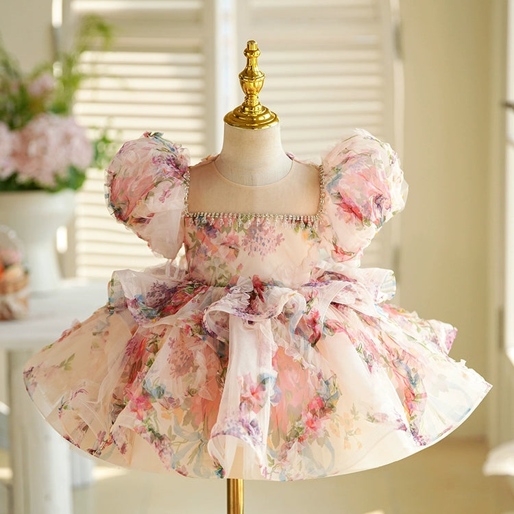 Girls Birthday Party Princess Dress Flower Girl Wedding Dress