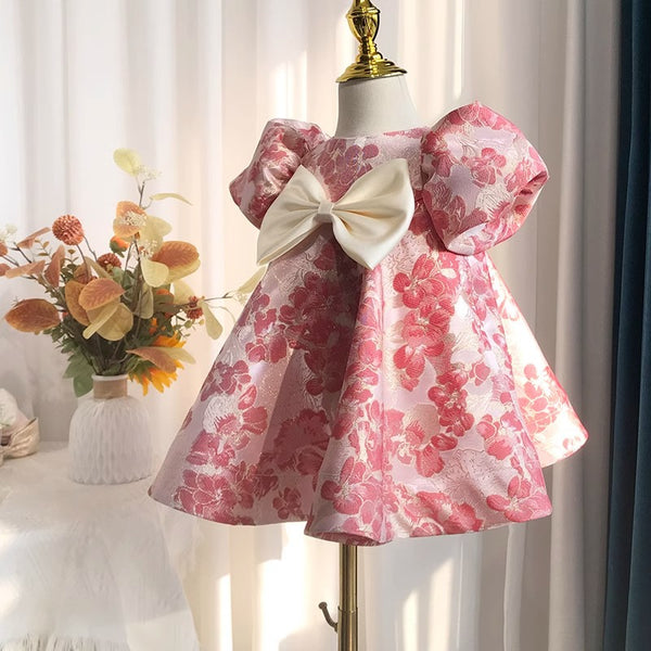 Cute Baby Girl Birthday Party Pageant Flower Bowknot Princess Dress marryshe Cute Baby Girl Birthday Party Pageant Flower Bowknot Princess Dress marryshe