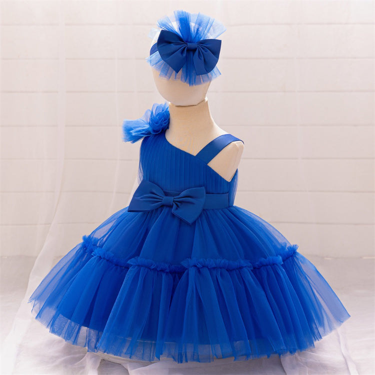 Girls Toddler Prom Dress Girls Cute Birthday Puff Dress