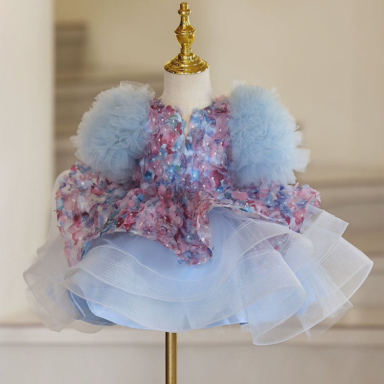 Girls Party Dress Children's Birthday Princess Dress Flower Girl Dress