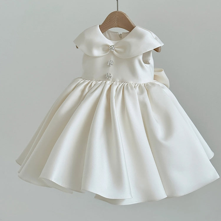 Baby Girl Communion Dress Girl Birthday Princess Dress Flower Girl Puff Dress