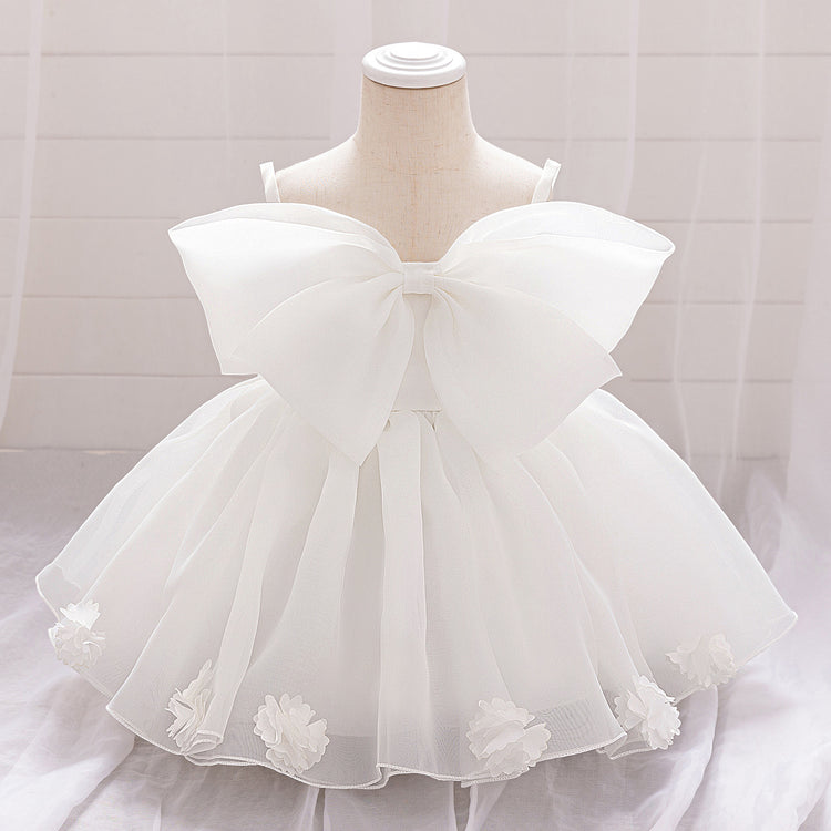 Baby Christening Dress Girl Cute Birthday Princess Dress