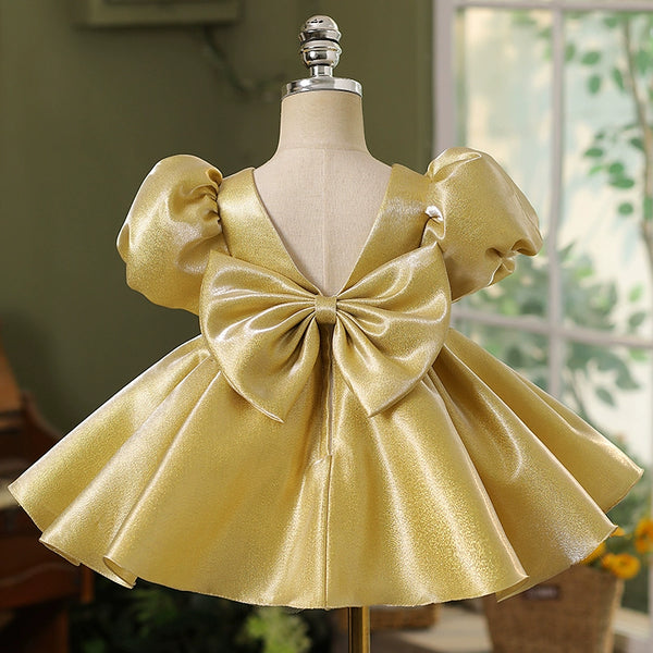 Elegant Baby Girls Christening Dresses Toddler Beauty Pageant Princess Dress main image 1