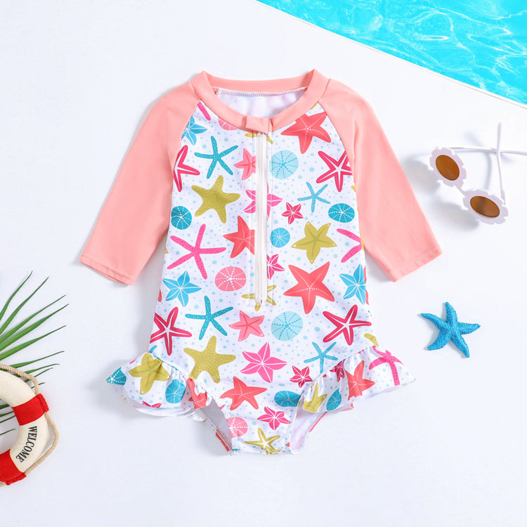 Children's Summer Swimsuit Girls One-piece Swimsuit