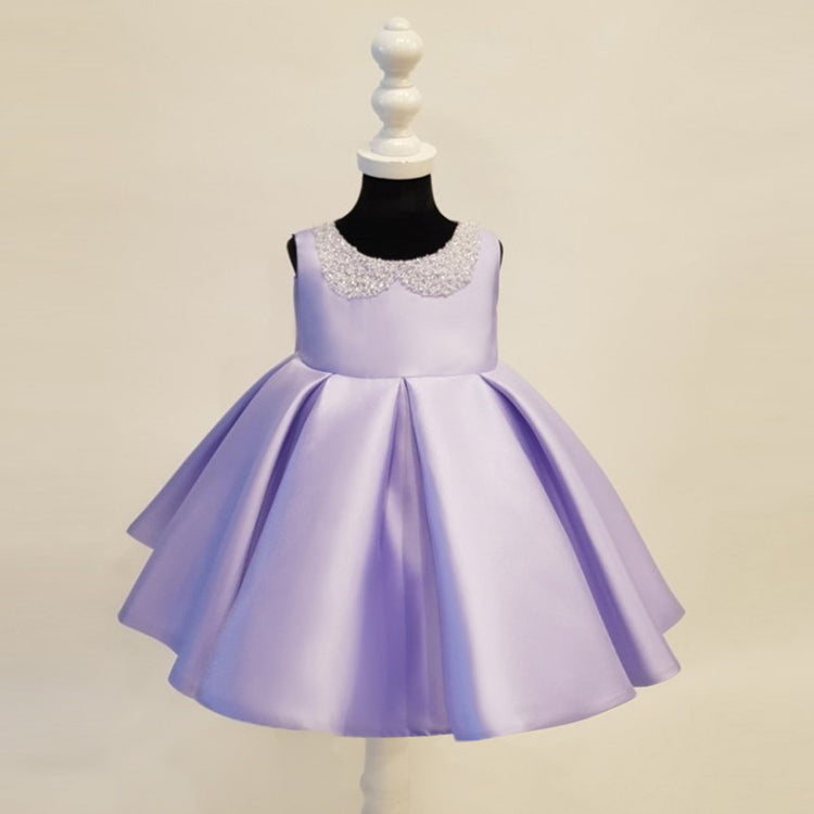 Elegant Baby Girl Beauty Pageant Dress Toddler Christening Dress