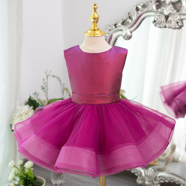 Girls Christmas Dresses Baby Girl Fluffy Dress Toddler Birthday Princess Dress