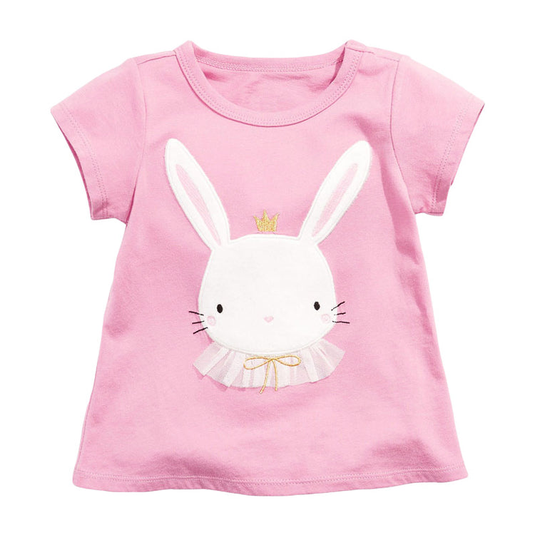 Summer Cotton Knitted Children's T-shirt