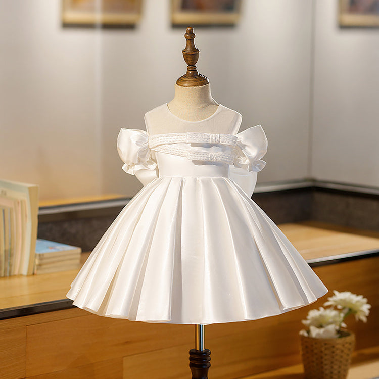 Children's Birthday Dress Baby Communion Dress Flower Girl Princess Dress
