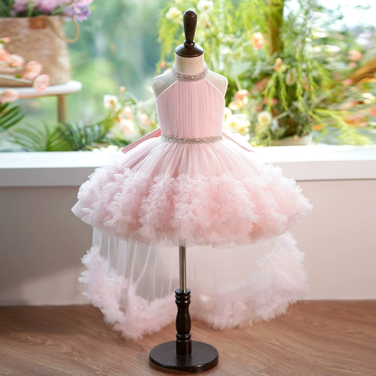 Luxurious Baby Girl Flower Girl Dress Toddler Birthday Pageant Princess Dress