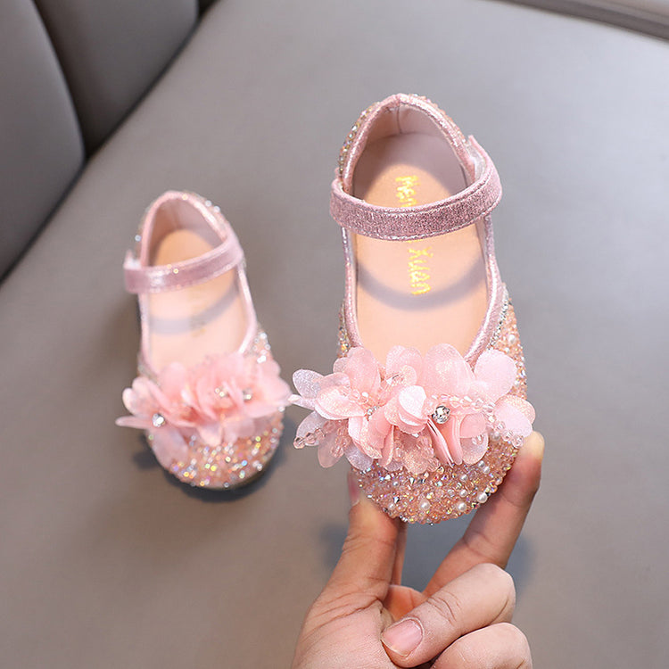 Baby Girls Princess Flower Girl Shoes