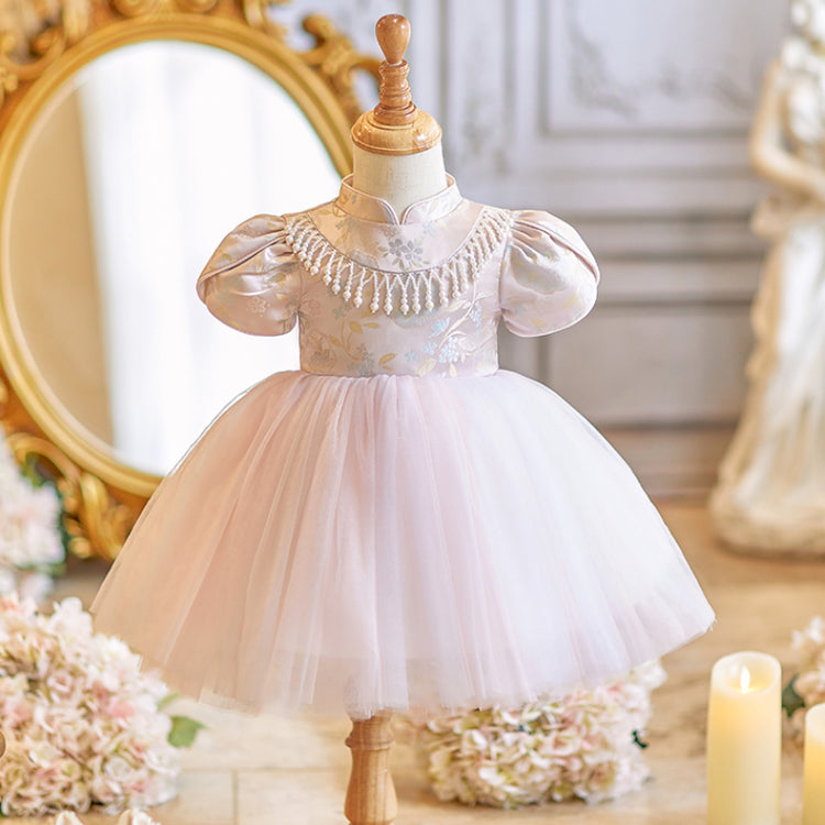 Baby Girl's First Birthday Dress Girl's Communion Princess Dress