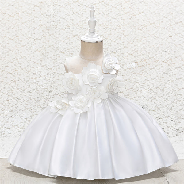 Elegant Little Girl Dresses Toddler Mesh Princess Dress