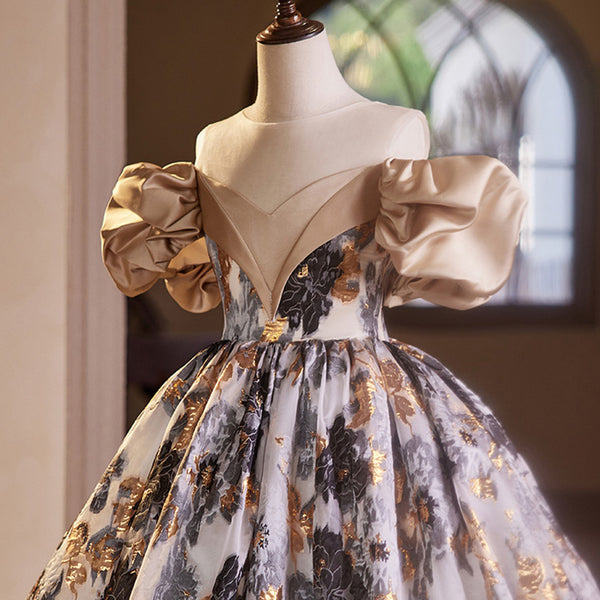 Elegant Girls Christening Dresses Toddler First Birthday Princess Dress Elegant Prom Dress