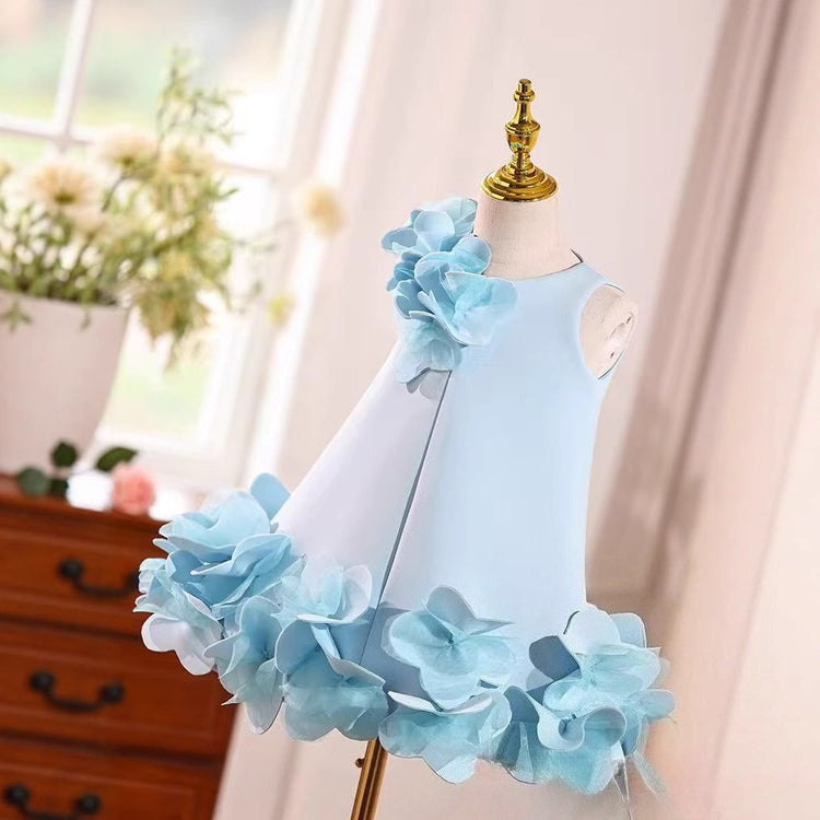 Children's Party Dress Flower Girl Princess Dress Girl Birthday Dress