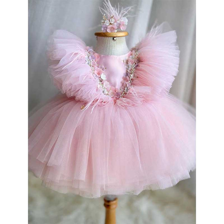 Cute Girls First Communion Dresses Toddler Birthday Princess Dresses