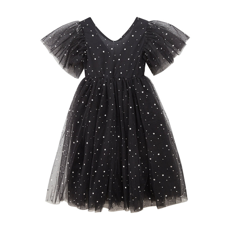 Girls Elegant Star Princess Dress