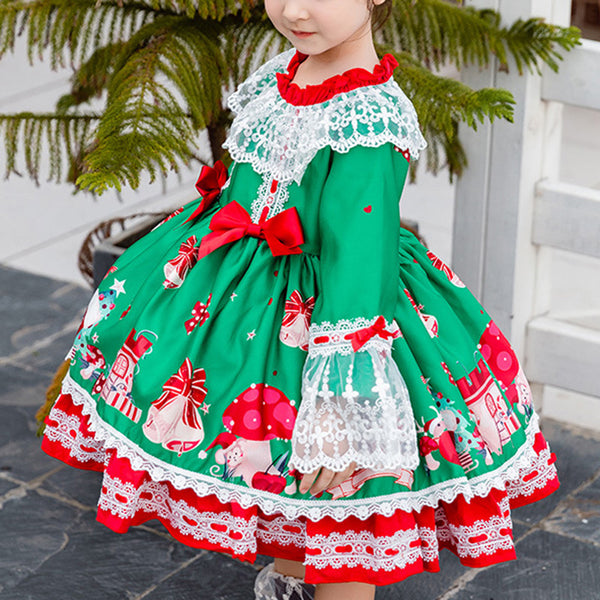 slim fit dress slacks Elf Sequin Dress: Women's Christmas Outfits main image 1