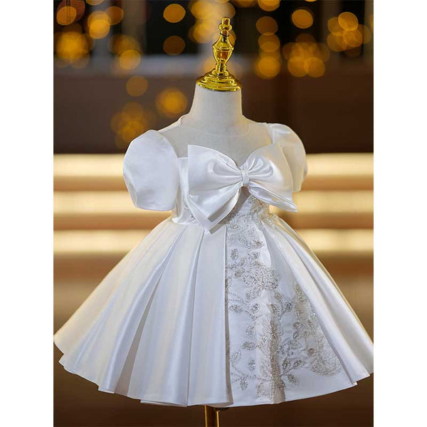 Elegant Baby Girls Baptism Dresses Toddler First Year Birthday Dress