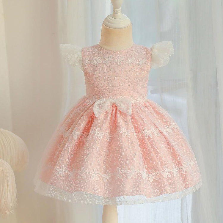 Baby Girl Princess Dresses Easter Dress Toddler Cute Sweet Lace Ball Gowns Prom Dress