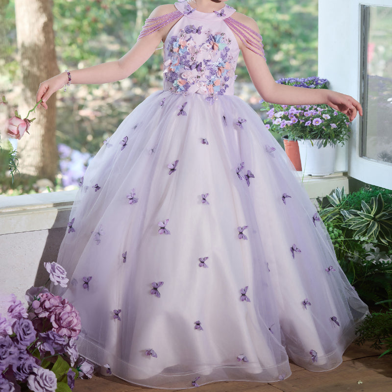 Children's Elegant Ball Gowns Girls Party Princess Dress