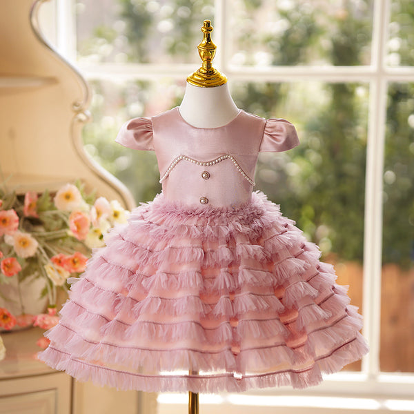 Elegant Baby Princess Dresses For Girls Toddler First Communion Dress