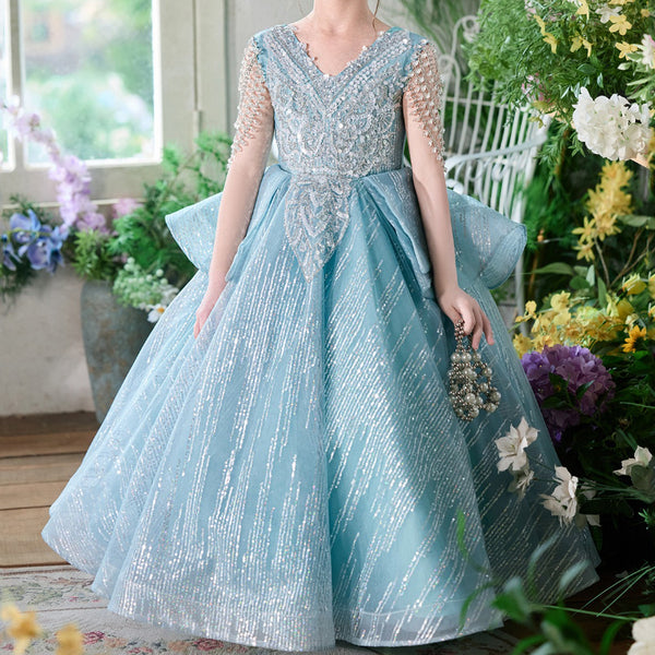 Girls' Christmas Dresses Children's Birthday Dresses Girls' Ball Princess Dresses