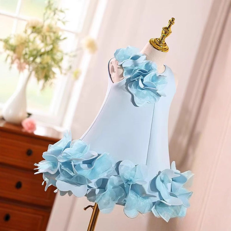 Children's Party Dress Flower Girl Princess Dress Girl Birthday Dress