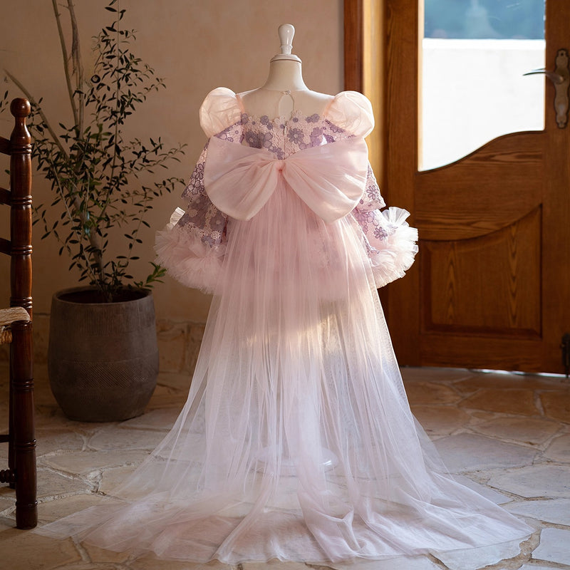 Children's Communion Princess Dress Girl's Birthday Dress Flower Girl Wedding Dress