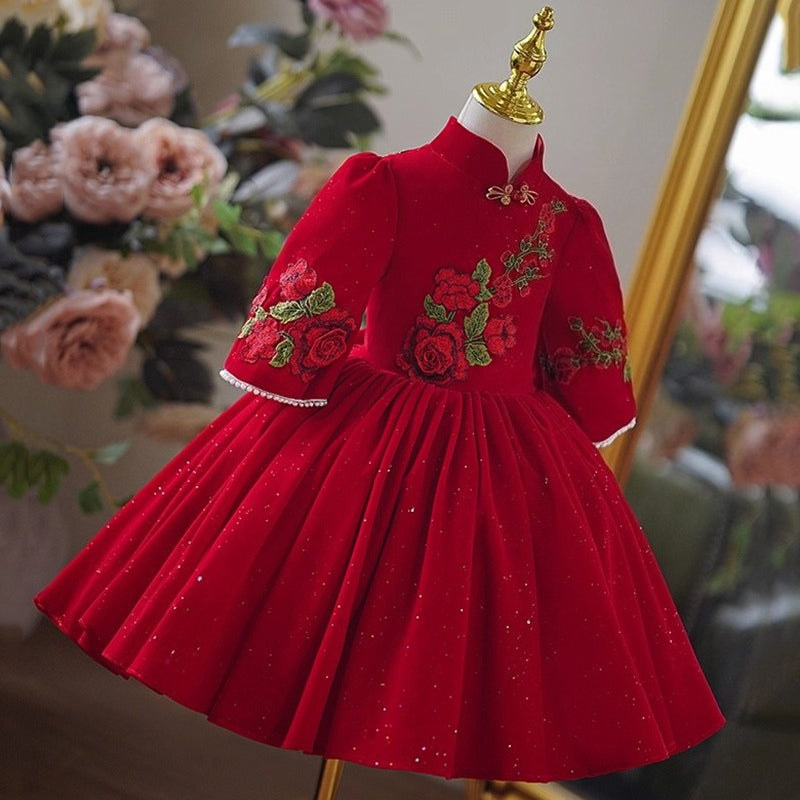 Girls Christmas Dresses Children's Birthday Princess Dresses Girls Party Dresses