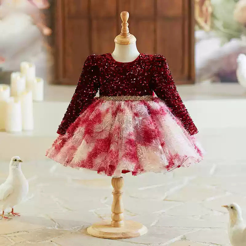 Girls Birthday Party Dress Winter Children Christmas New Year Dress marryshe Girls Birthday Party Dress Winter Children Christmas New Year Dress marryshe