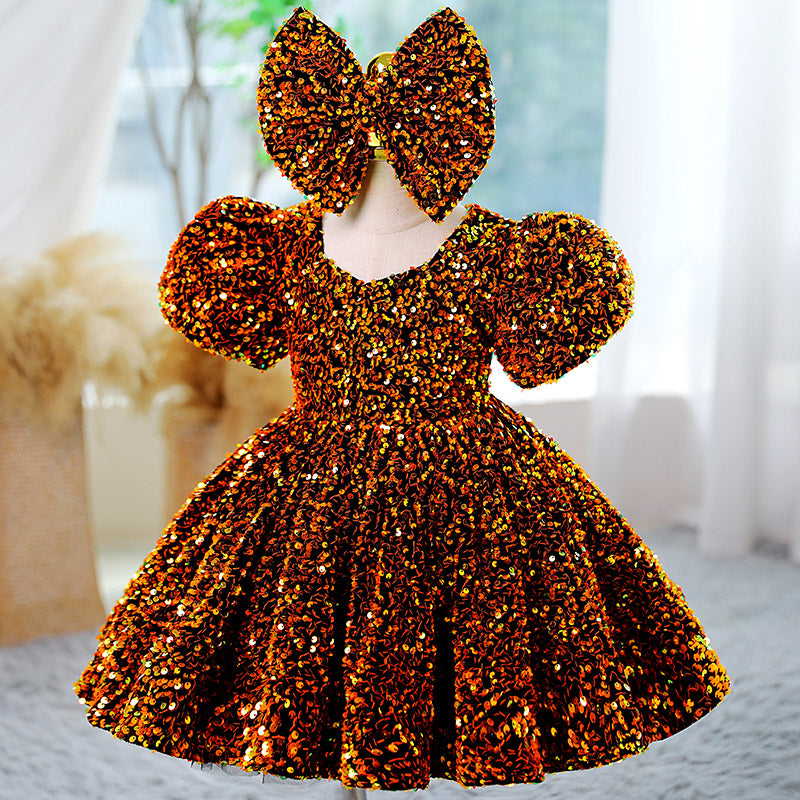 sequin dress toy Gorgeous Handmade Doll Dress, Doll Clothes Evening Gown with Fashion Show, Wedding Party Outfits for 11.5 inch Dolls Accessories (Black) : Toys & Games Let your little star sparkle and shine in the A Star is Born Sequins Dress Porcelain Doll in Gold Sequin