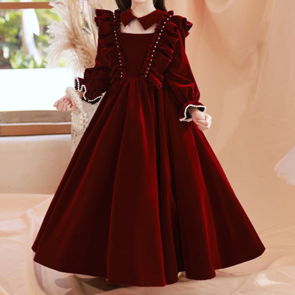 Girls' Christmas Dresses Girls' New Year Princess Dresses Children's Birthday Dresses