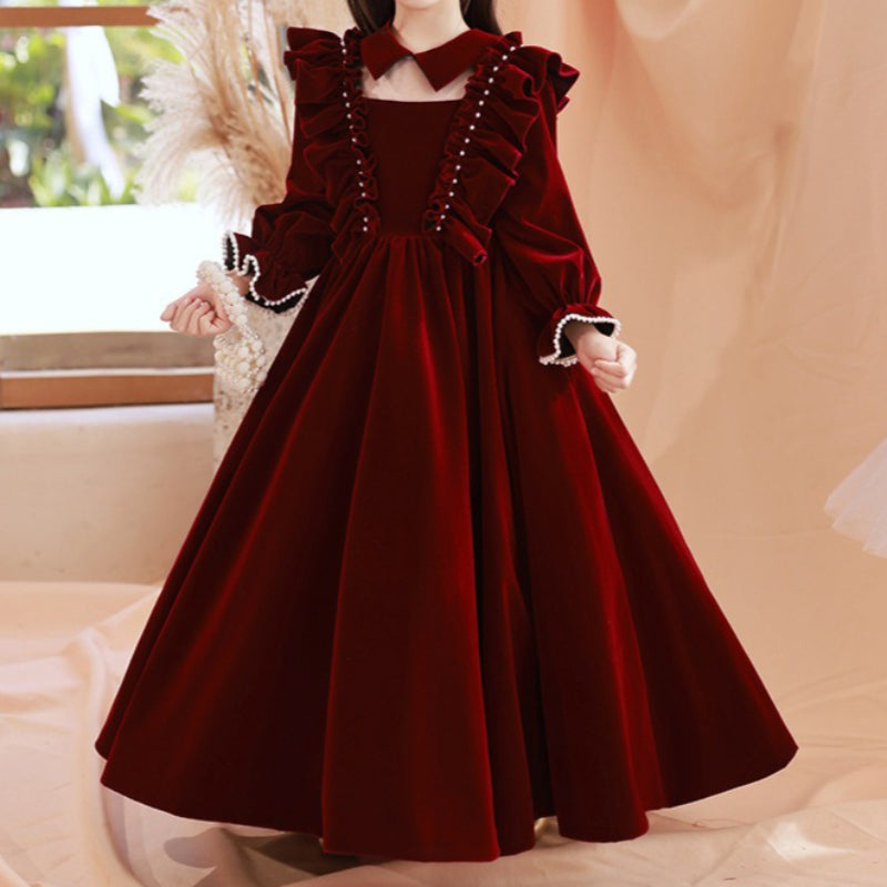 Girls' Christmas Dresses Girls' New Year Princess Dresses Children's Birthday Dresses