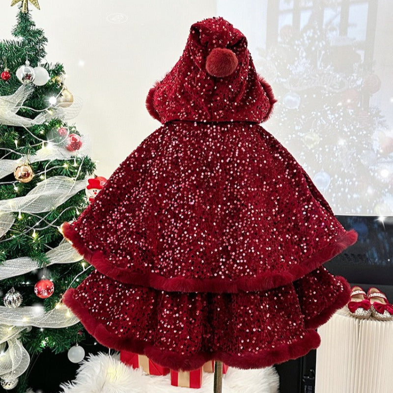 girls winter party dress Girls Winter Dress Party Velvet Dress For Baby Girl Wedding Baby Girl Winter  Party Wear Dress