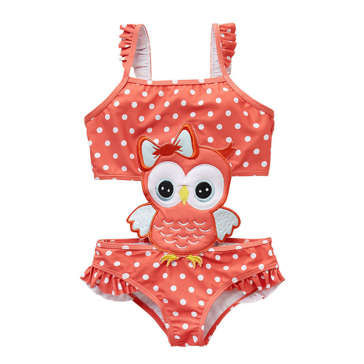 Summer Children's Cartoon One-piece Swimsuit