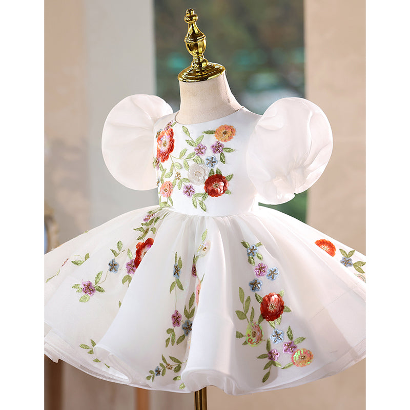Flower Girl Wedding Dress Girl's Birthday Princess Dress Girl's Communion Dress