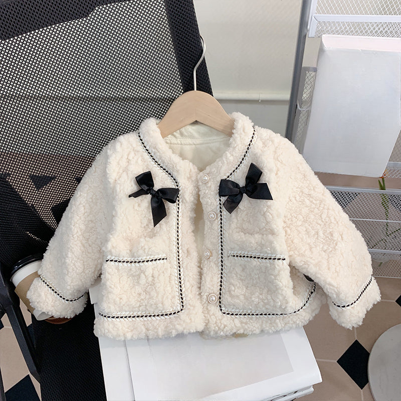 Baby Winter Sweater Baby Thick Warm Wool Sweater Three Piece Set
