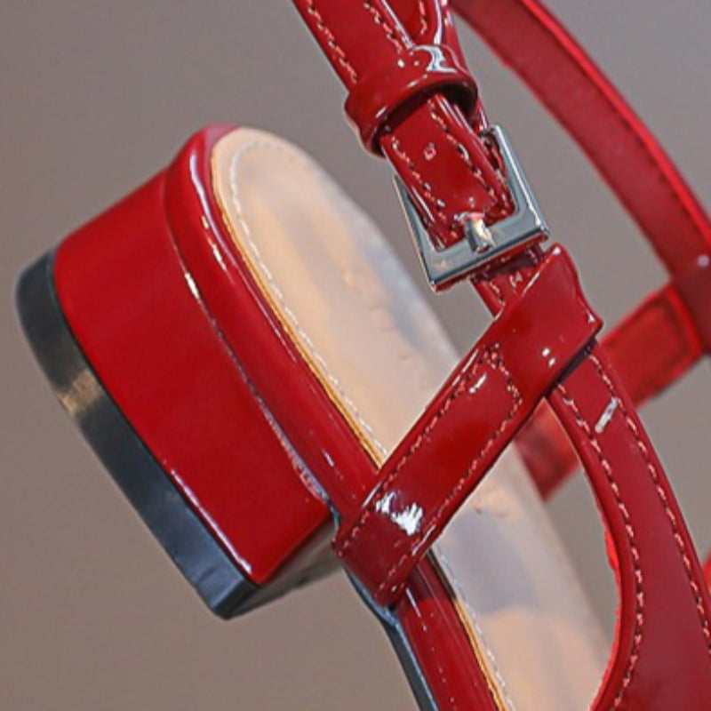 Girls' Non-slip Soft-soled Bow Princess Shoes